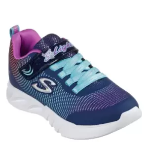 Skechers Multicolor Mesh Sneaker - Blue