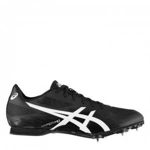 Asics Hyper MD 7 Mens Running Spikes - Black/White