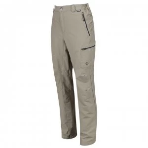 Regatta Highton Stretch Walking Trousers Short Leg Length - Parchment