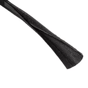 Hama Cable Bundle - Cloth Tube Easy Flexwrap, 1.8 M, Black