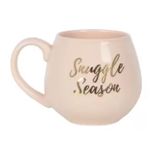 Snuggle Season Pink Ceramic Mug