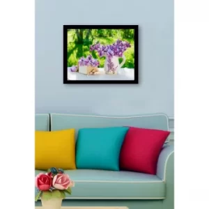 SC0820 Multicolor Decorative Framed MDF Painting