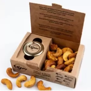 Cajuu Roasted Vanilla Salted Caramel Cashew Nuts Tray - 100g x 6