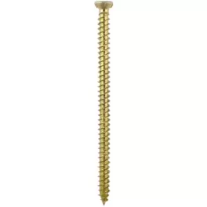 Timco Concrete Screws - TX - Flat Countersunk - Yellow Various Sizes Pack of 100 - 7.5 X 180 (PACK OF 100)