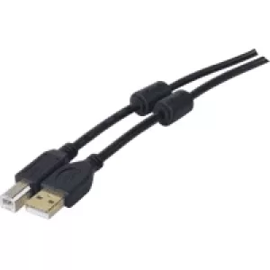 Printer Cable USB 2.0 Black 3 Metre