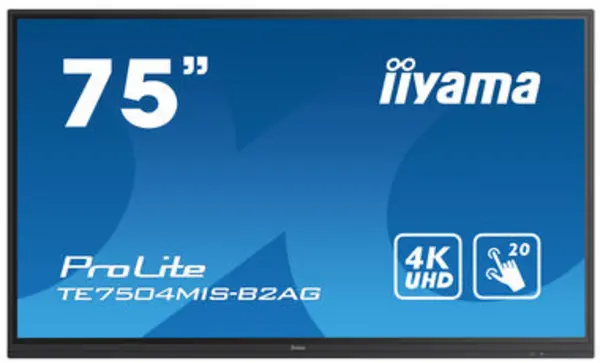 iiyama TE7504MIS-B2AG Signage Display Interactive flat panel 190.5...