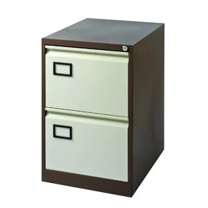 Jemini CoffeeCream 2 Drawer Filing Cabinet KF03006