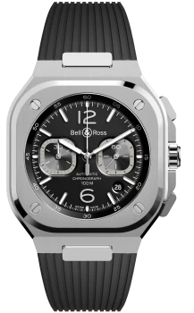 Bell & Ross Watch BR 05 Chrono Black Steel