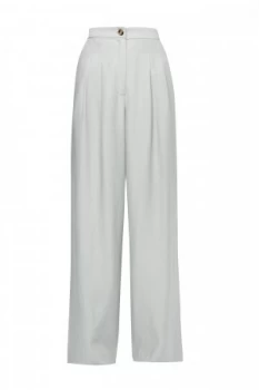 Great Plains High Summer Tailoring Wide Leg Trouser Grey