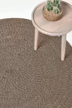 Melange Braided Round Rug