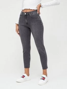 Tommy Jeans Izzy High Rise Skinny Jean - Black, Size 32, Women