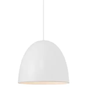 Alexander Dome Pendant Ceiling Light White