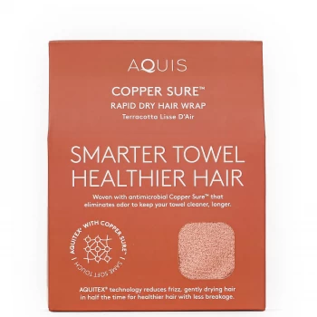 Aquis Anti-Microbial Rapid Turban - Copper