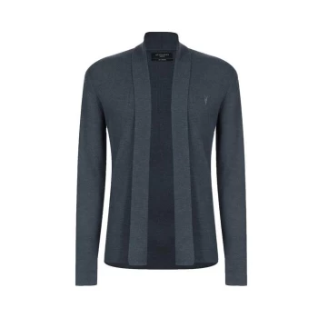 AllSaints Mode Merino Cardigan - Blue