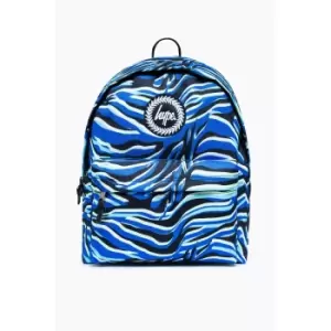 Hype Harper Zebra Backpack (One Size) (Black/Blue/Teal)