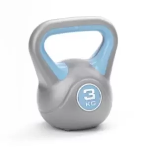 York 3kg Vinyl Kettlebell