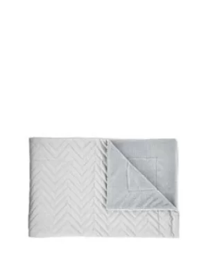 Catherine Lansfield So Soft Velvet Touch Zig Zag Pinsonic Throw