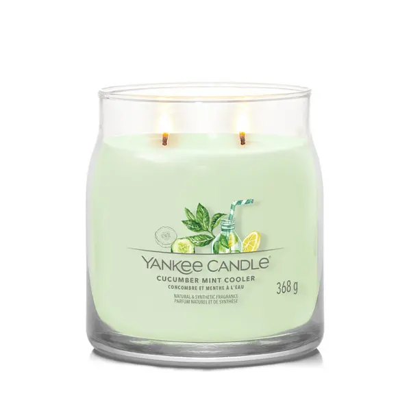 Yankee Candle Cucumber Mint Cooler Scented Candle 368g