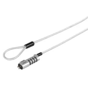 Hama Nano cable lock Silver 1.8 m