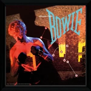 David Bowie Lets Dance Framed Album Print