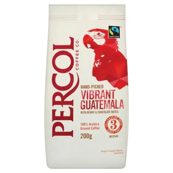 Percol Vibrant Guatemala Ground Coffee 200g