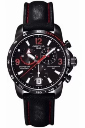 Mens Certina DS Podium GMT Chronograph Watch C0016391605702