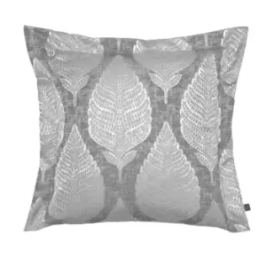 Prestigious Textiles Treasure Leaf Cushion Cover (50cm x 50cm) (Chrome)