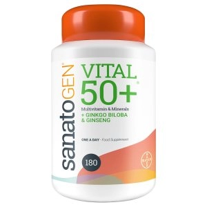 Sanatogen Vital 50 Ginkgo Ginseng X180