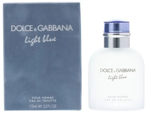 Dolce & Gabbana Light Blue Pour Homme Eau de Toilette For Him 75ml