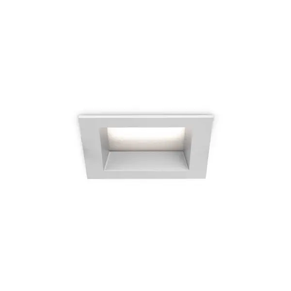 Basic Ip65 Integrated LED Square Recessed Downlight Matte White 1550Lm 3000K