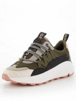 Kg Loaded Hiker Trainers - Khaki