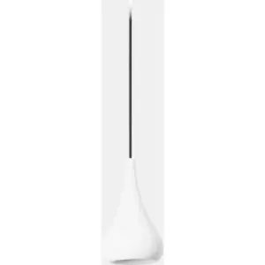 Suspension Cherry Matt white steel 150 Cm