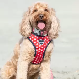 Hugo & Hudson Star Dog Harness Red