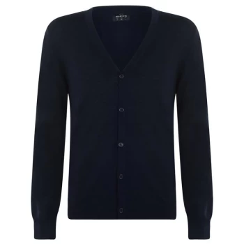 Howick Howick Merino Cardigan - Navy