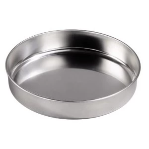 Xavax Roasting/Oven Dish, round, stainless steel, 36 cm