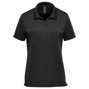 Stormtech Womens/Ladies Treeline Performance Polo Shirt (S) (Black)