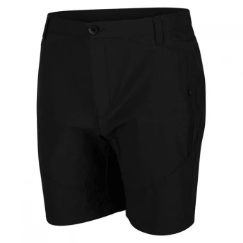 Regatta Highton Stretch Walking Mid Length Shorts - Black