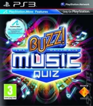 The Buzz Ultimate Music Quiz PS3 Game