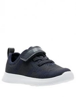 Clarks Tiny Mist Toddler Shoe - Grey