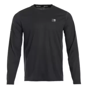 Karrimor Long Sleeve Run T Shirt Mens - Grey