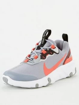 Nike Renew Element 55 Childrens Trainers - Grey/Red, Size 2