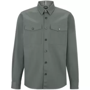 BOSS Nathan Overshirt - Green