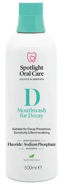 Spotlight Oral Care Decay & Sensitivity Mouthwash 500ml