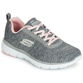 Skechers FLEX APPEAL 3.0 INSIDERS womens Shoes Trainers in Grey