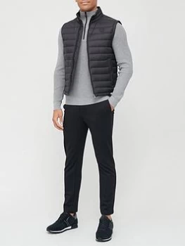 BOSS Chroma Padded Gilet - Black, Size 48, Men