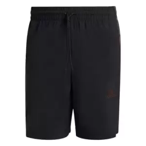 adidas AEROREADY Essentials Chelsea 3-Stripes Shorts Mens - Black / Olive Strata