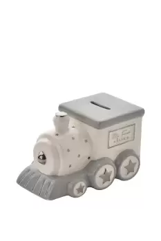 Ceramic Train Shaped Money Box