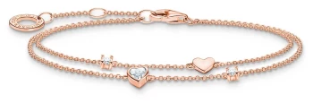 Thomas Sabo A2057-416-14-L19V Charm Club Charming Rose Jewellery