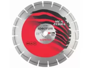 OX Tools MCA350/20 OX Spectrum Pro Zebra Diamond Blade - Abrasive 350 x 20mm