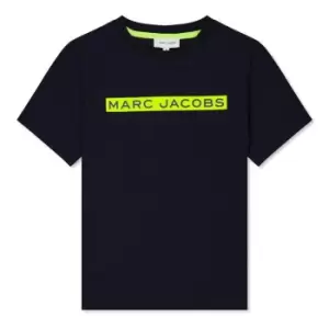 Marc Jacobs Junior Logo T-Shirt - Blue